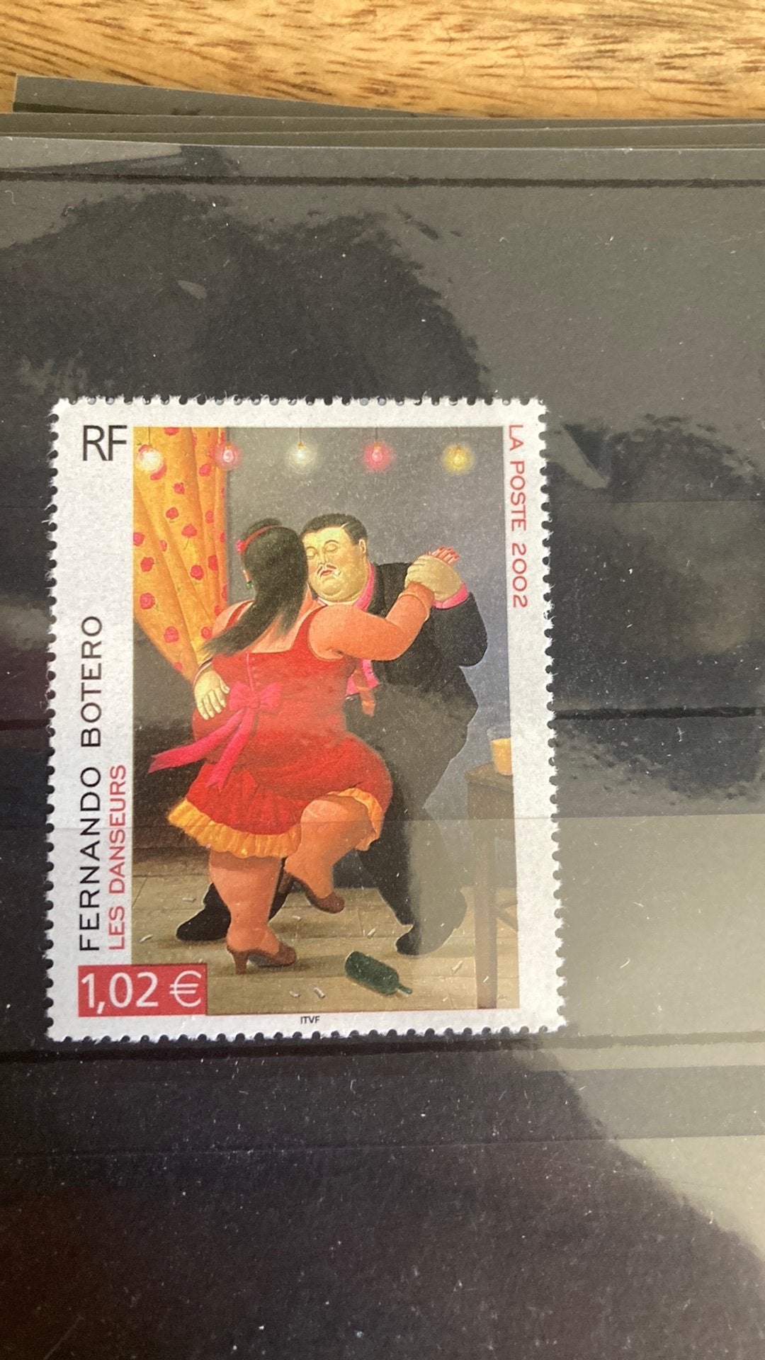 Frankrijk, schilderij Botero post fris/945, Ophalen of Verzenden