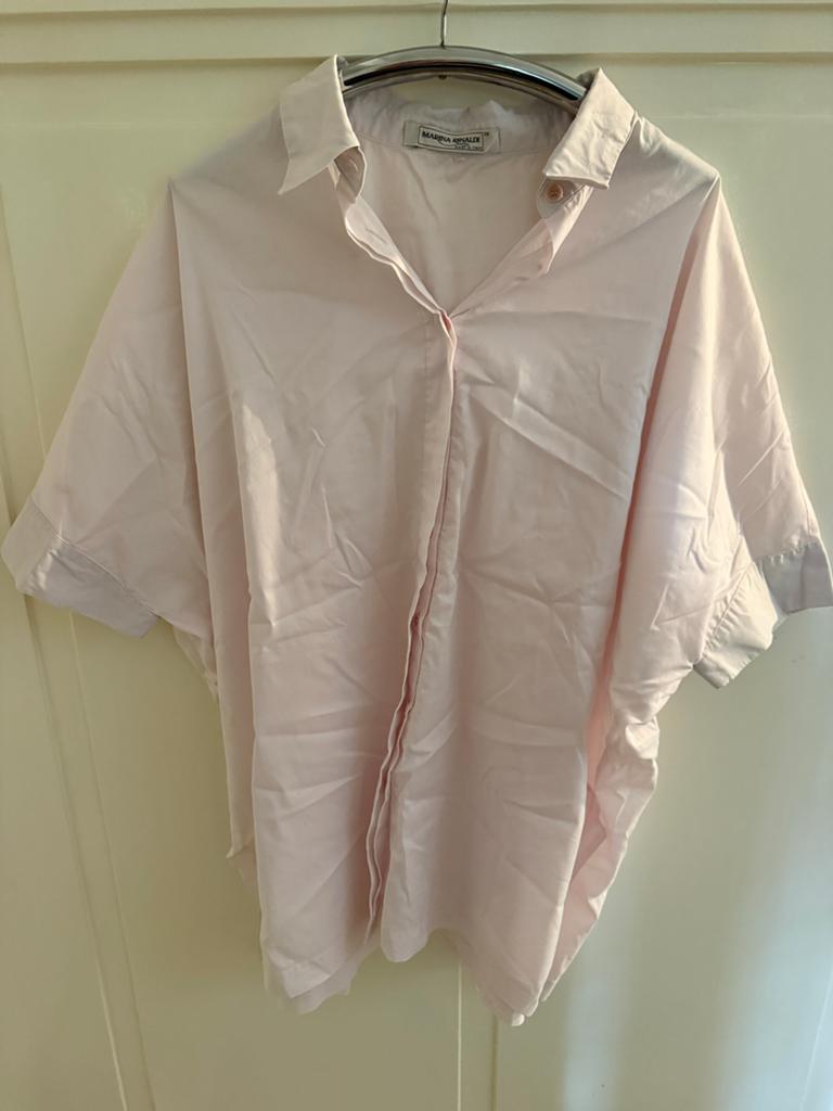 Marina Rinaldi Blouse Maat 29 (L), Kleding | Dames, Ophalen of Verzenden, Zo goed als nieuw, Maat 42/44 (L), Roze