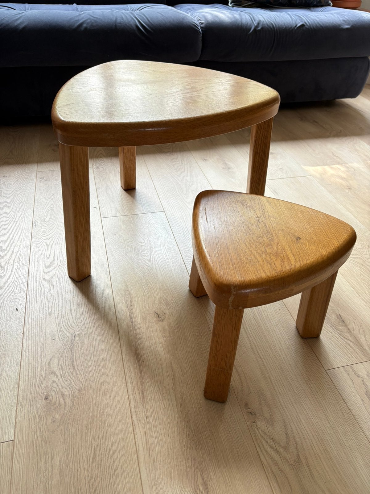 Bijzettafels jaren 70, Ophalen, Minder dan 45 cm, Minder dan 55 cm, Gebruikt