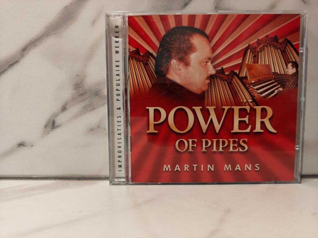 orgelcd Martin Mans - Power of Pipes, Ophalen of Verzenden, Modernisme tot heden, Gebruikt