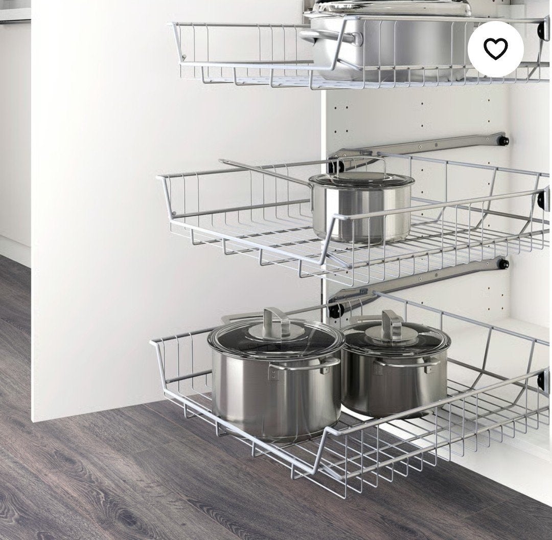 IKEA UTRUSTA keuken kast opberging organizer draadmand 60 cm, Huis en Inrichting, Keuken | Keukenelementen, Minder dan 100 cm