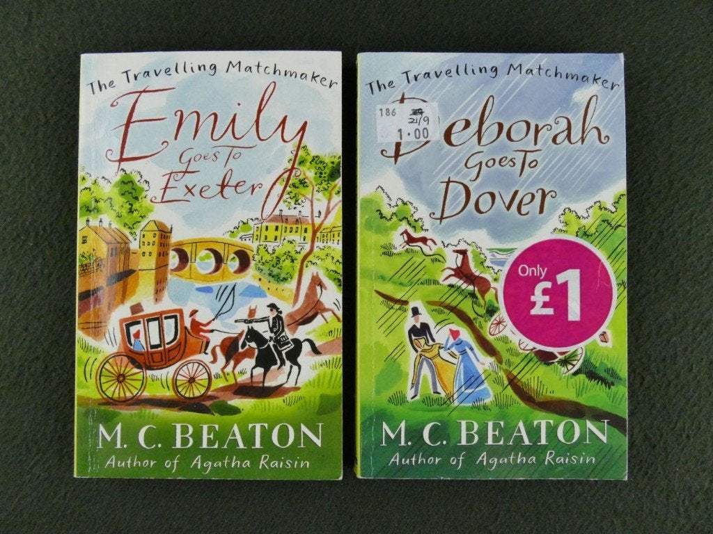 2 x Boeken van M.C. Beaton (1990-1992), Ophalen of Verzenden, Gelezen, M.C. Beaton