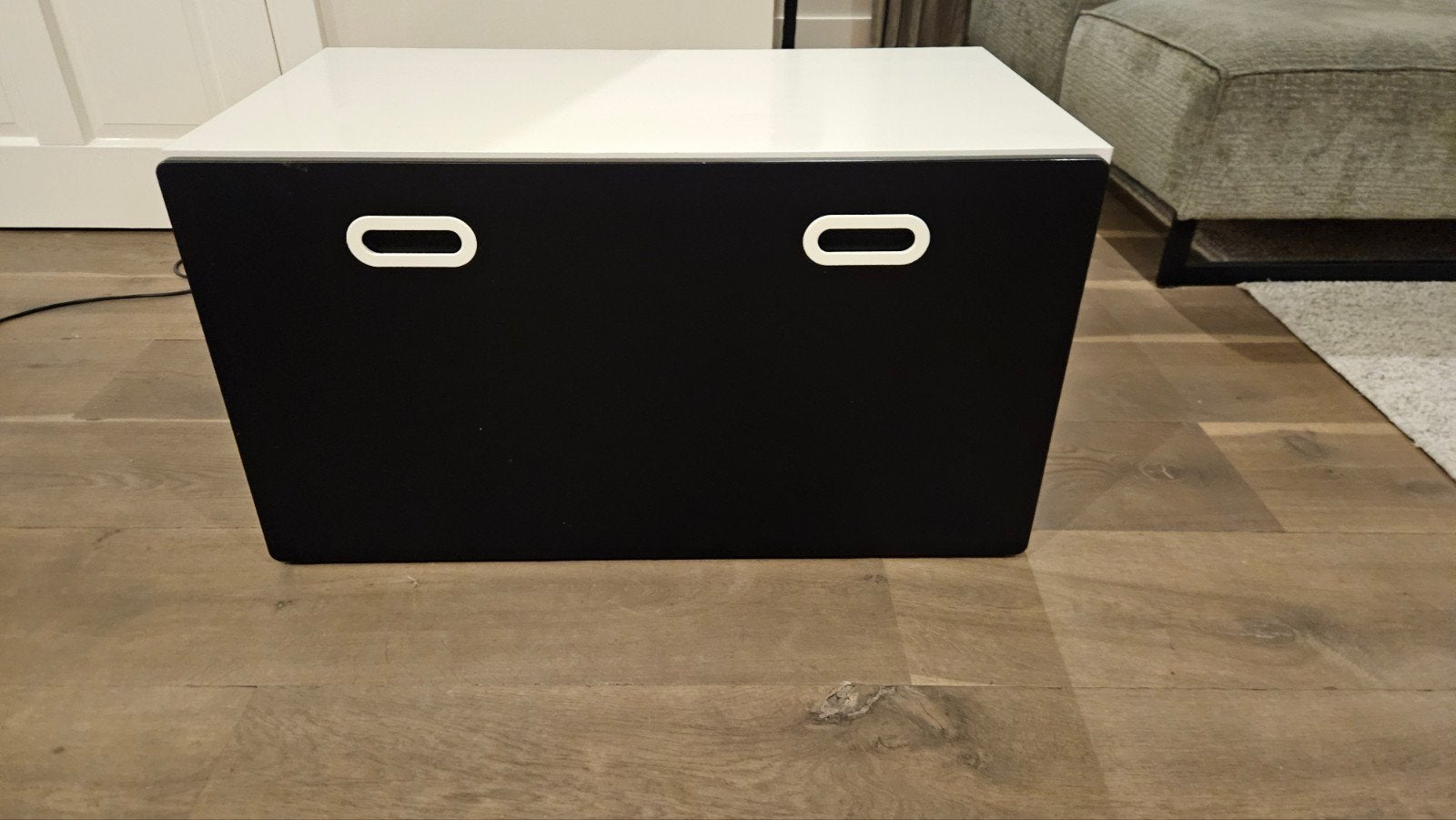 IKEA Stuva Kast met Lade - Zwart/Wit, Ophalen, Zo goed als nieuw