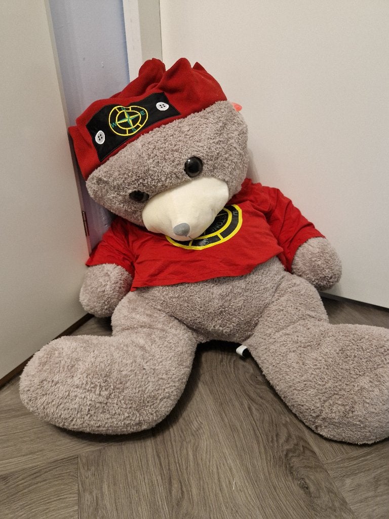 Grote teddy beer, Ophalen of Verzenden, Zo goed als nieuw, Beer, Groot (groter dan 80 cm)