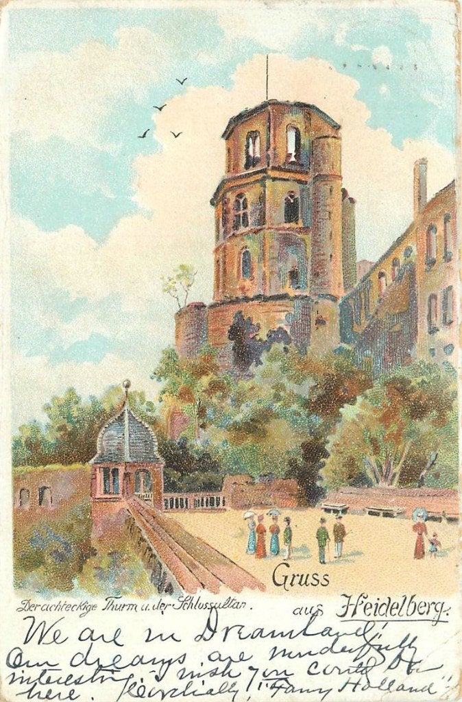 379-119-011 Heidelberg Litho, Verzenden, Voor 1920, Duitsland