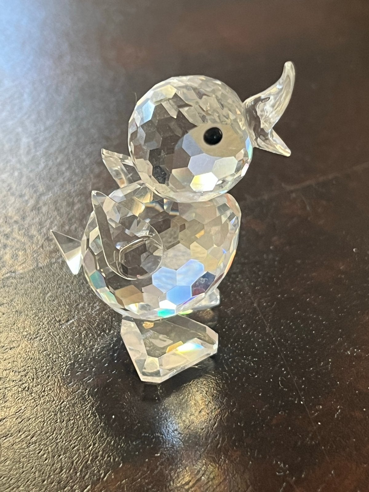 Swarovski Kristallen Eendje - Zo goed als nieuw, Verzamelen, Ophalen of Verzenden, Zo goed als nieuw, Figuurtje