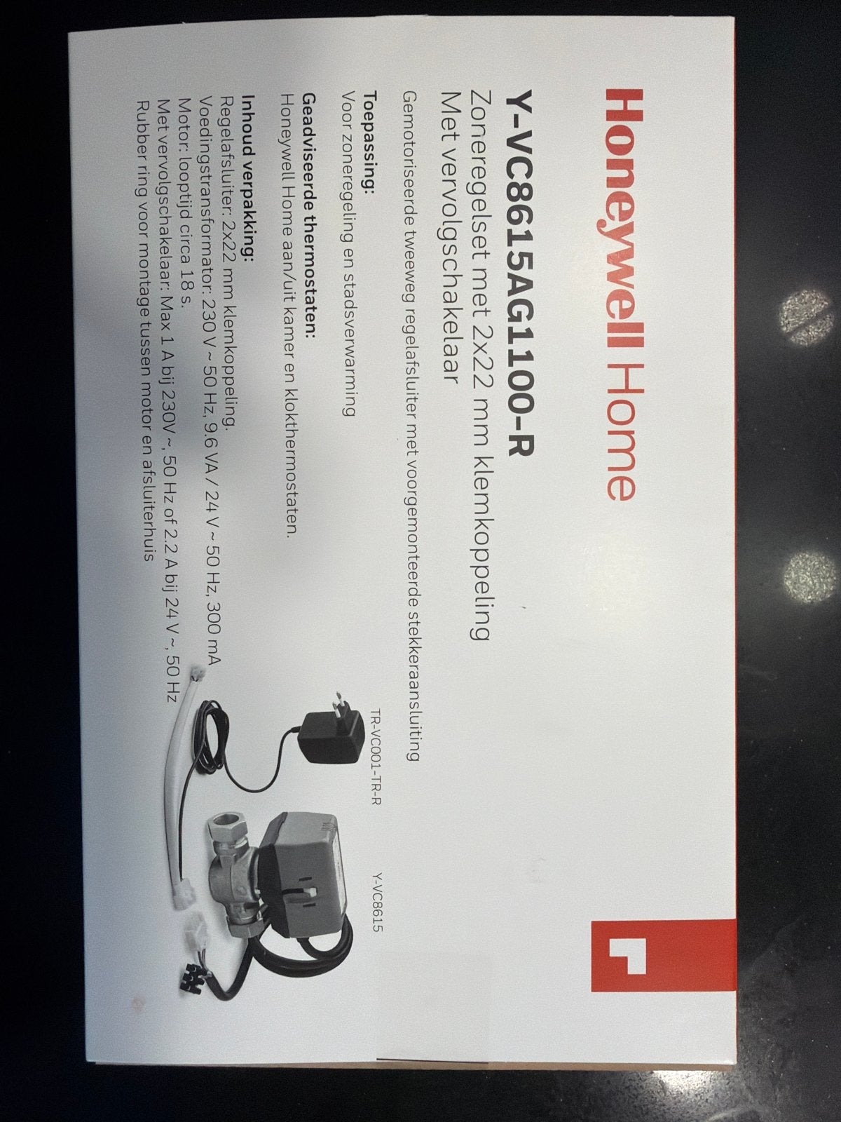 Honeywell Home Y-VC8615AG1100-R Zoneregelset, Ophalen of Verzenden, Nieuw, Overige typen