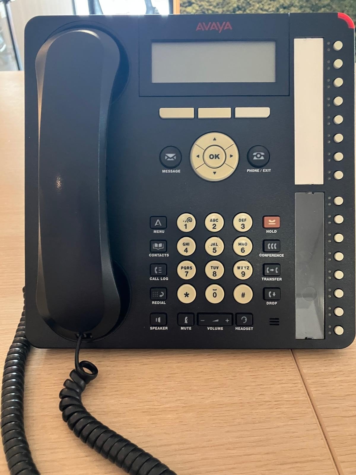 Avaya telefoonset – 1x 1416 + 2x 1408 – 3 toestellen, Ophalen of Verzenden, Zo goed als nieuw