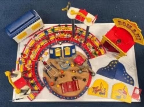 VINTAGE! Playmobil Romani circus vele accessoires €134,99, Ophalen of Verzenden, Gebruikt