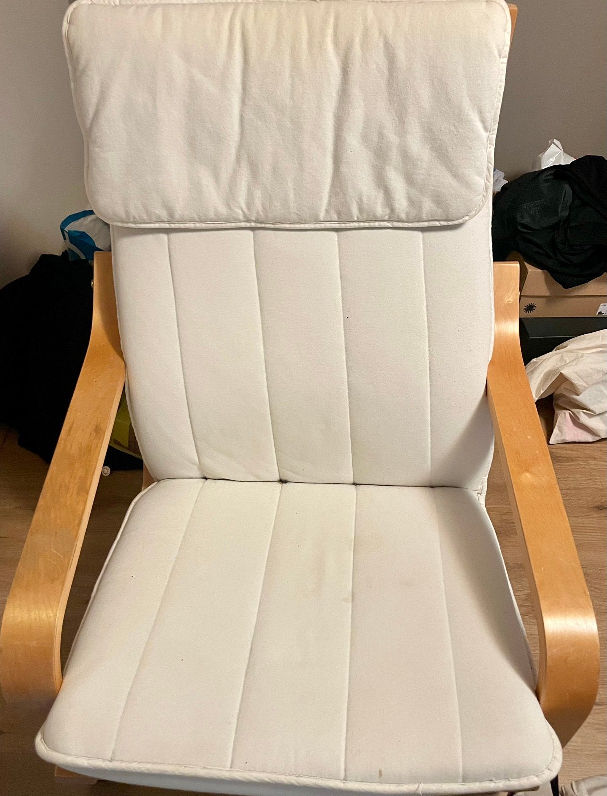 Relax fauteuil Ikea, Huis en Inrichting, Fauteuils, Ophalen, Minder dan 75 cm, Zo goed als nieuw, Stof