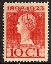 Nederland NVPH nr 124 postfris Jubileum 1923, Ophalen of Verzenden, T/m 1940, Postfris