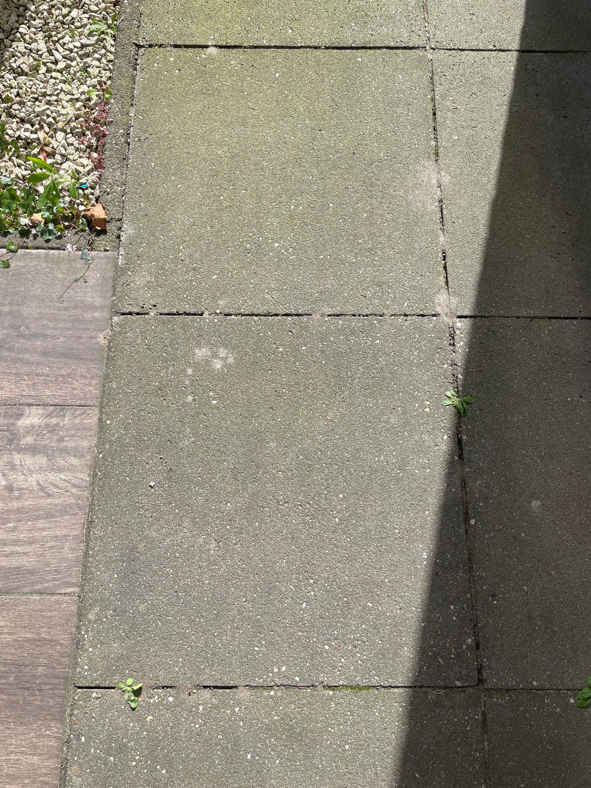 28 stuks 60x60 oud Hollandse terrastegels, Tuin en Terras, Ophalen, Gebruikt, Beton, Terrastegels
