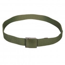 Groene stoffen riem met metalen gesp, Ophalen, Overige kleuren, Heupriem, Zo goed als nieuw