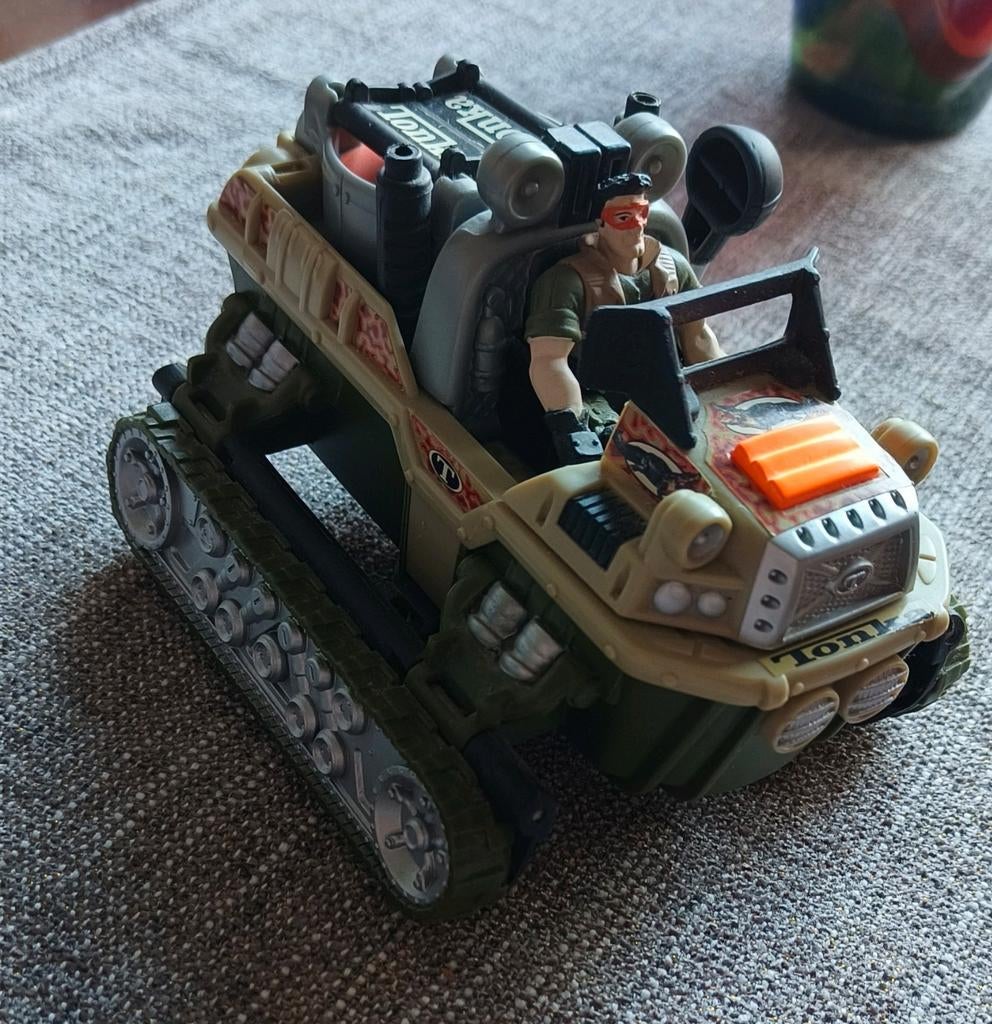 Tonka Gator ATV Hovercraft met figuur, Kinderen en Baby's, Speelgoed | Speelgoedvoertuigen, Gebruikt, Ophalen of Verzenden