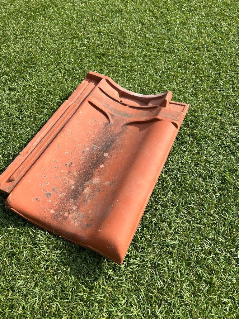 Koramic Narvik oranje dakpannen 70 stuks, Ophalen, Gebruikt, Minder dan 5 m², Dakpannen