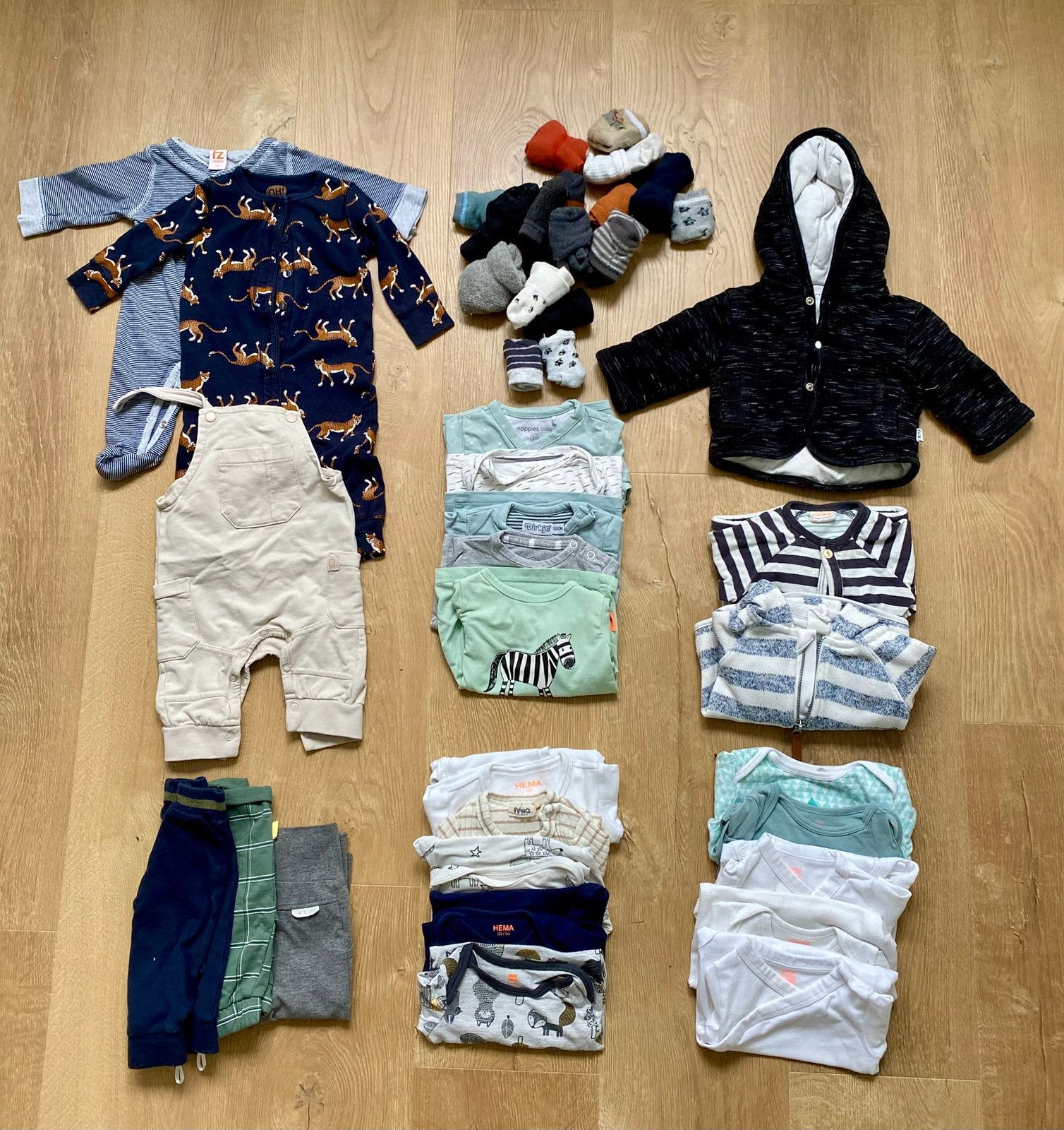 Kledingpakket baby jongen maat 50/56, Kinderen en Baby's, Ophalen of Verzenden, Zo goed als nieuw