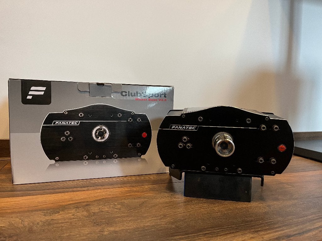 Fanatec Stuurhuis clubsport wheelbase v2.5, Computers en Software, Joysticks, Zo goed als nieuw, Ophalen