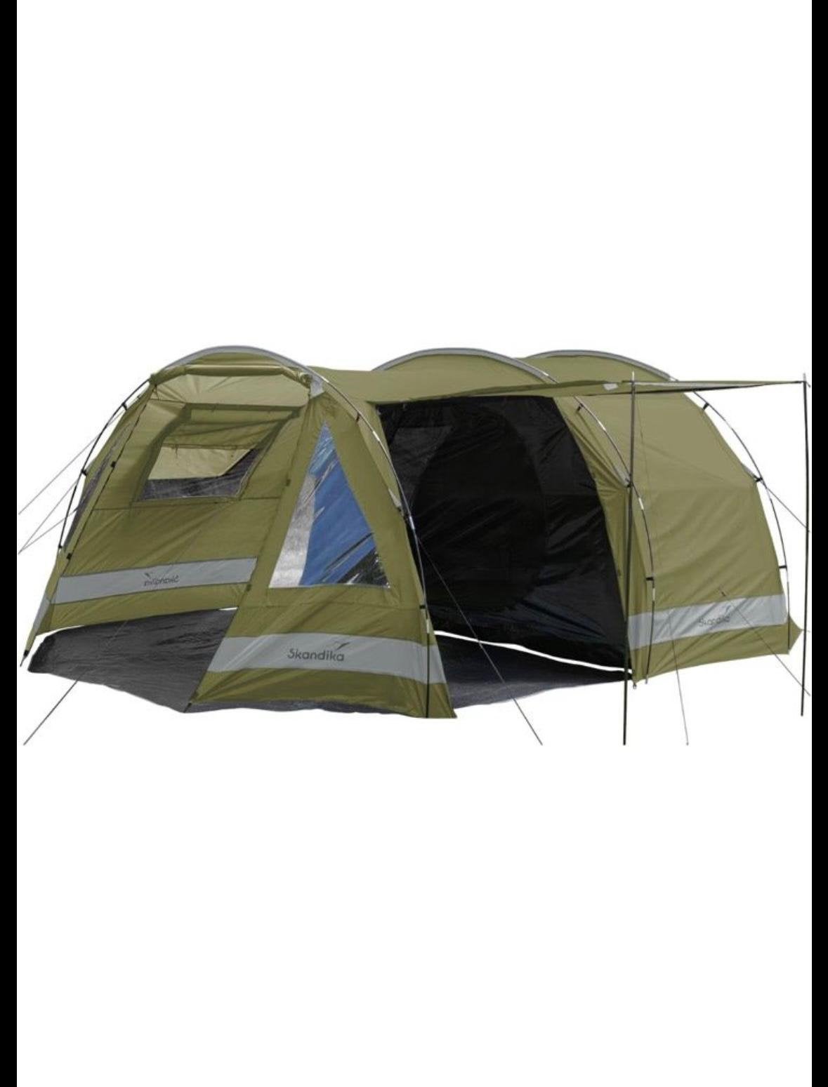 Nieuw 4-persoons campingtent met 2 slaapcabines – ongebruikt, Caravans en Kamperen, Ophalen of Verzenden