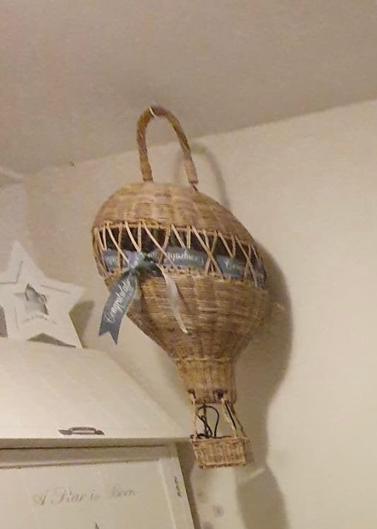 Riviera maison ballon lamp, Ophalen, Zo goed als nieuw