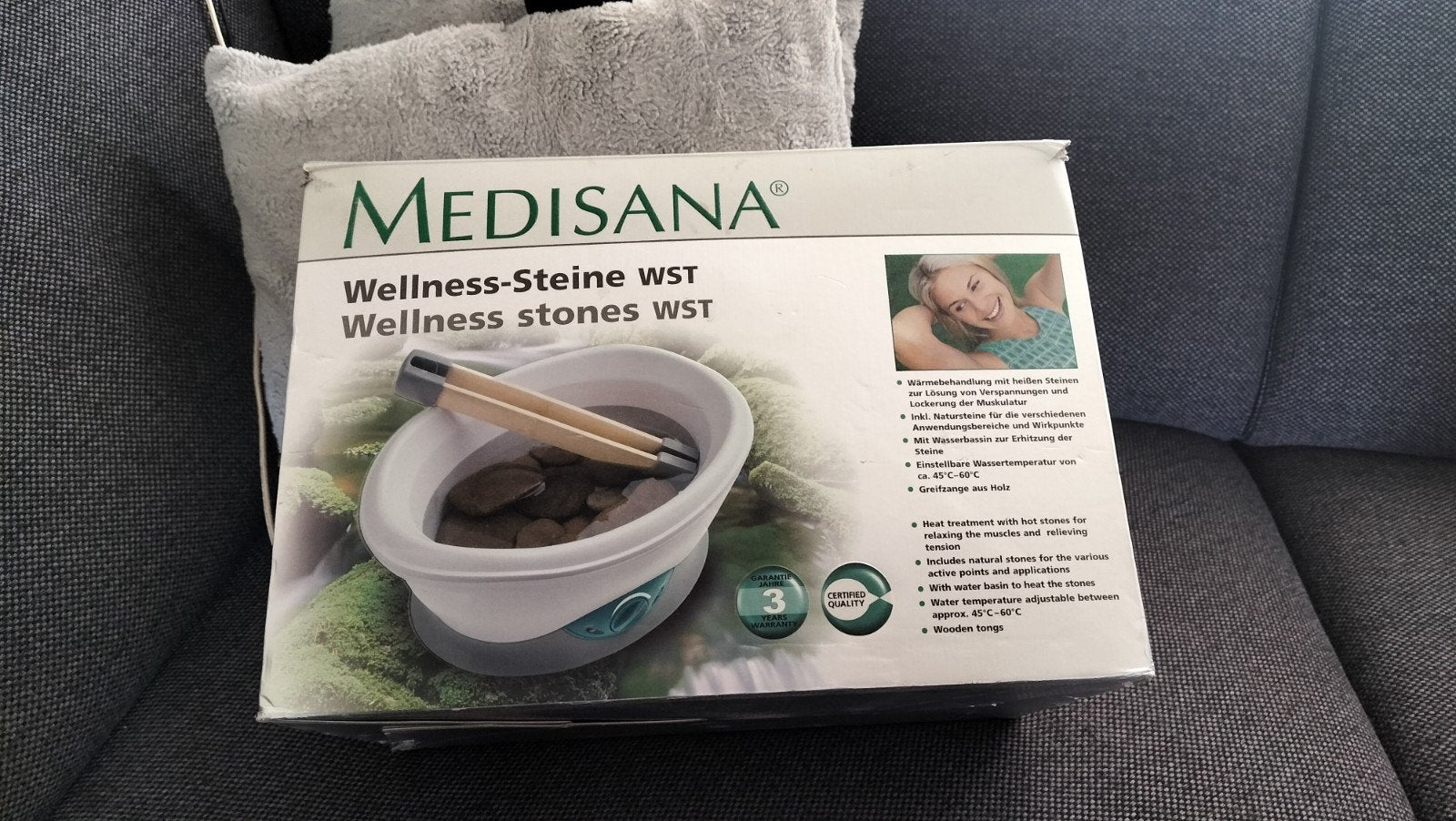 Warmte stenen., Huis en Inrichting, Keuken | Potten en Pannen, Ophalen, Zo goed als nieuw, Overige materialen, Pot, Bus of Blik