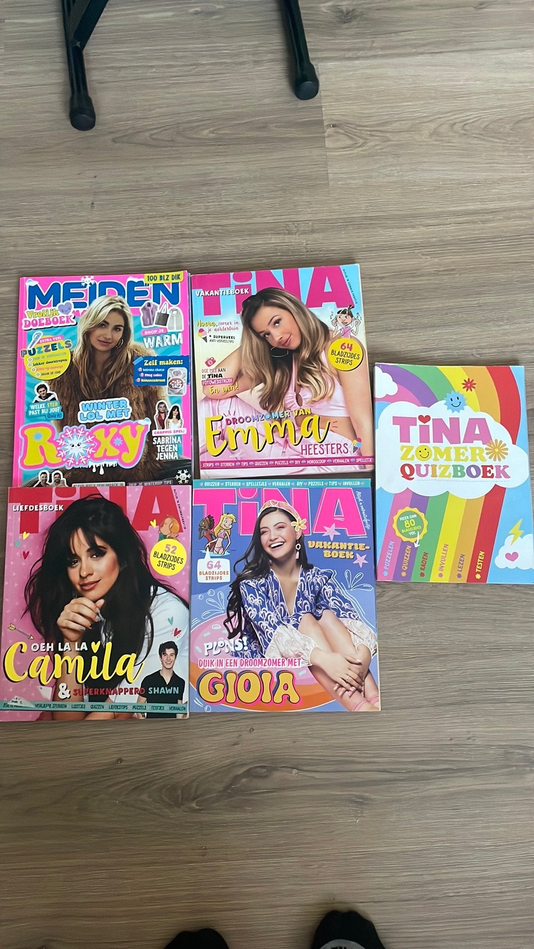 Tina / Meiden vakantieboek, Ophalen of Verzenden, Zo goed als nieuw, Overige typen