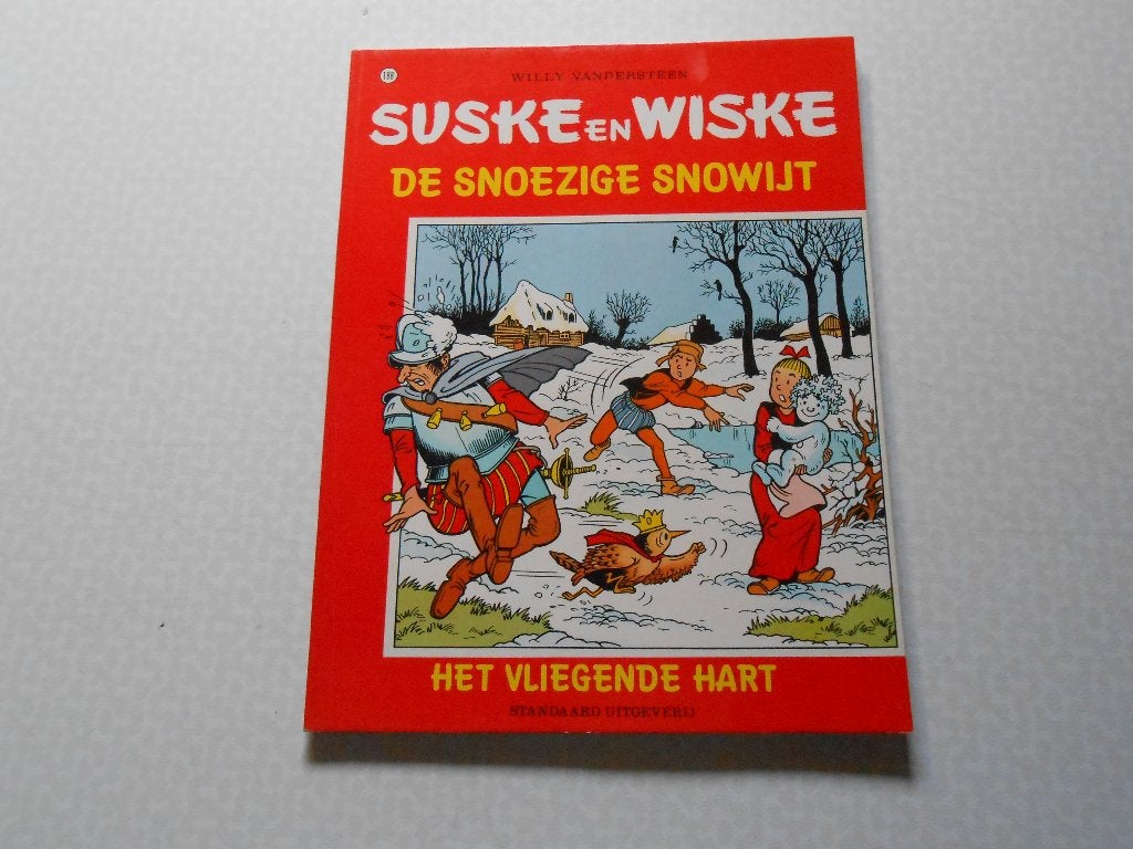 Suske en wiske 188 De snoezige Snowijt + Het vliegende hart, Boeken, Willy Vandersteen, Eén stripboek, Nieuw, Ophalen of Verzenden