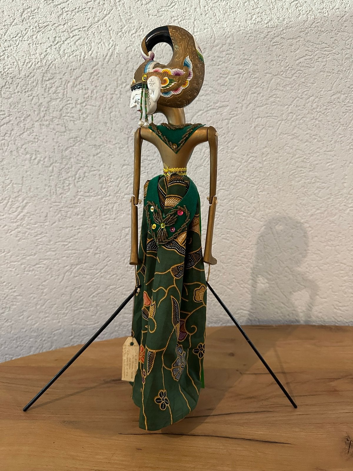 Wayang Golek Pop Javaanse Houten Pop Handgemaakt, Antiek en Kunst, Ophalen of Verzenden