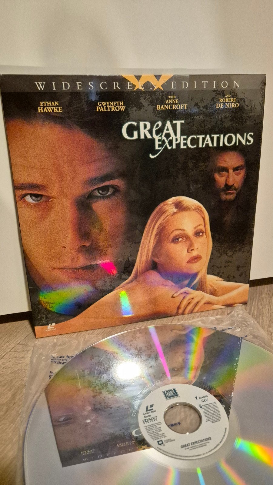 Great Expectations Ac-3 Laserdisc, Beschermende buitenhoes, Ophalen of Verzenden, Zo goed als nieuw, 12 inch