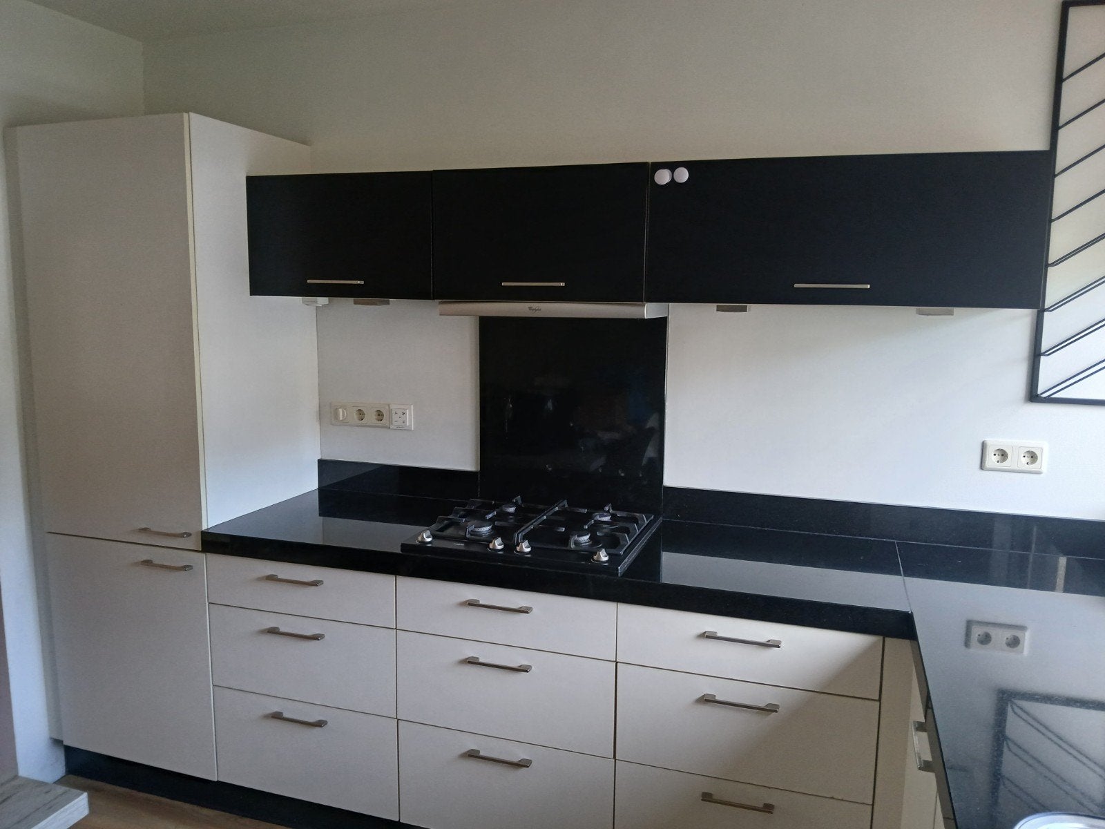 Gebruikte keuken met apparatuur en stenen blad, Ophalen, Gebruikt, Graniet of Steen, Hoekkeuken