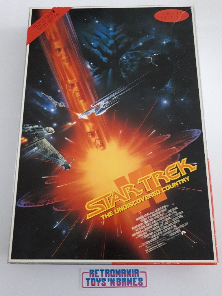 puzzel - star trek VI the undiscovered country 1000 stukjes, Verzenden, Minder dan 500 stukjes