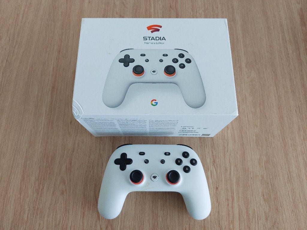 Google Stadia controller bluetooth, Computers en Software, Joysticks, Ophalen of Verzenden, Zo goed als nieuw, Google Stadia