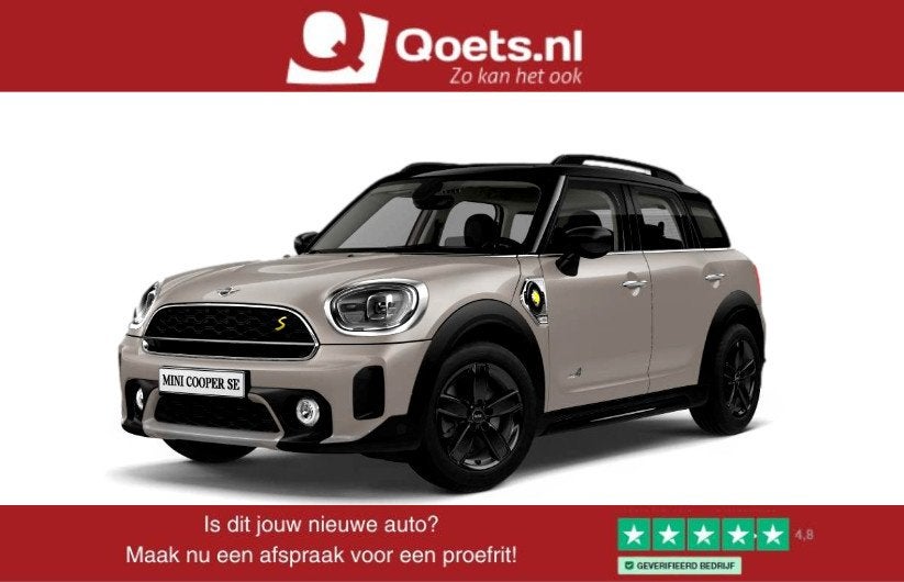 MINI Countryman Cooper S E ALL4 Head up - Cruise control - E, Auto's, Automaat, Dealer onderhouden, Gebruikt, Countryman