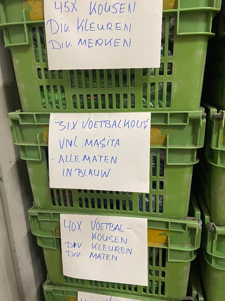 Voetbalkousen 375 paar - diverse merken in alle maten, Maat S, Ophalen of Verzenden, Nieuw, Overige typen