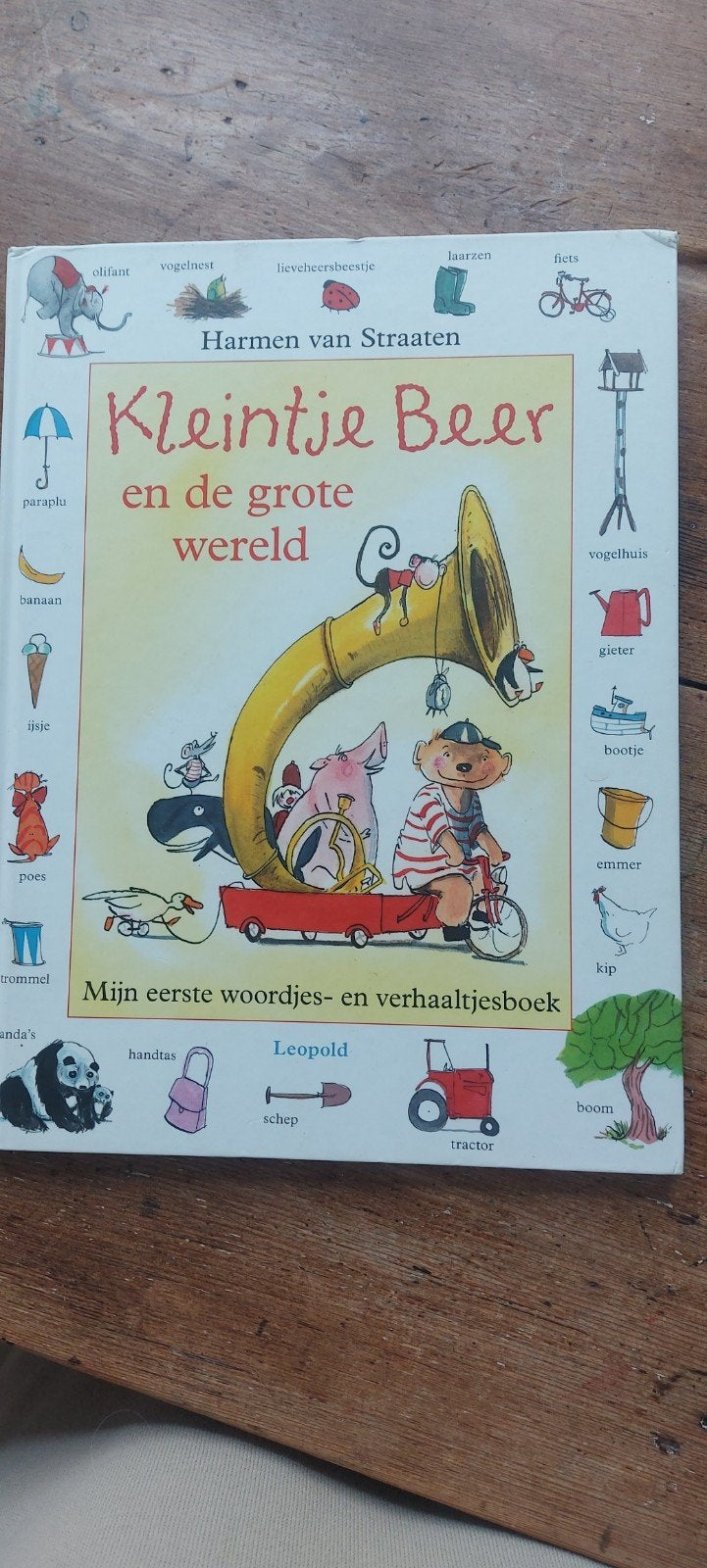Kleintje Beer en de grote wereld - Mijn eerste woordenboek, Ophalen of Verzenden, Zo goed als nieuw, Harmen van Straaten, 2 tot 3 jaar