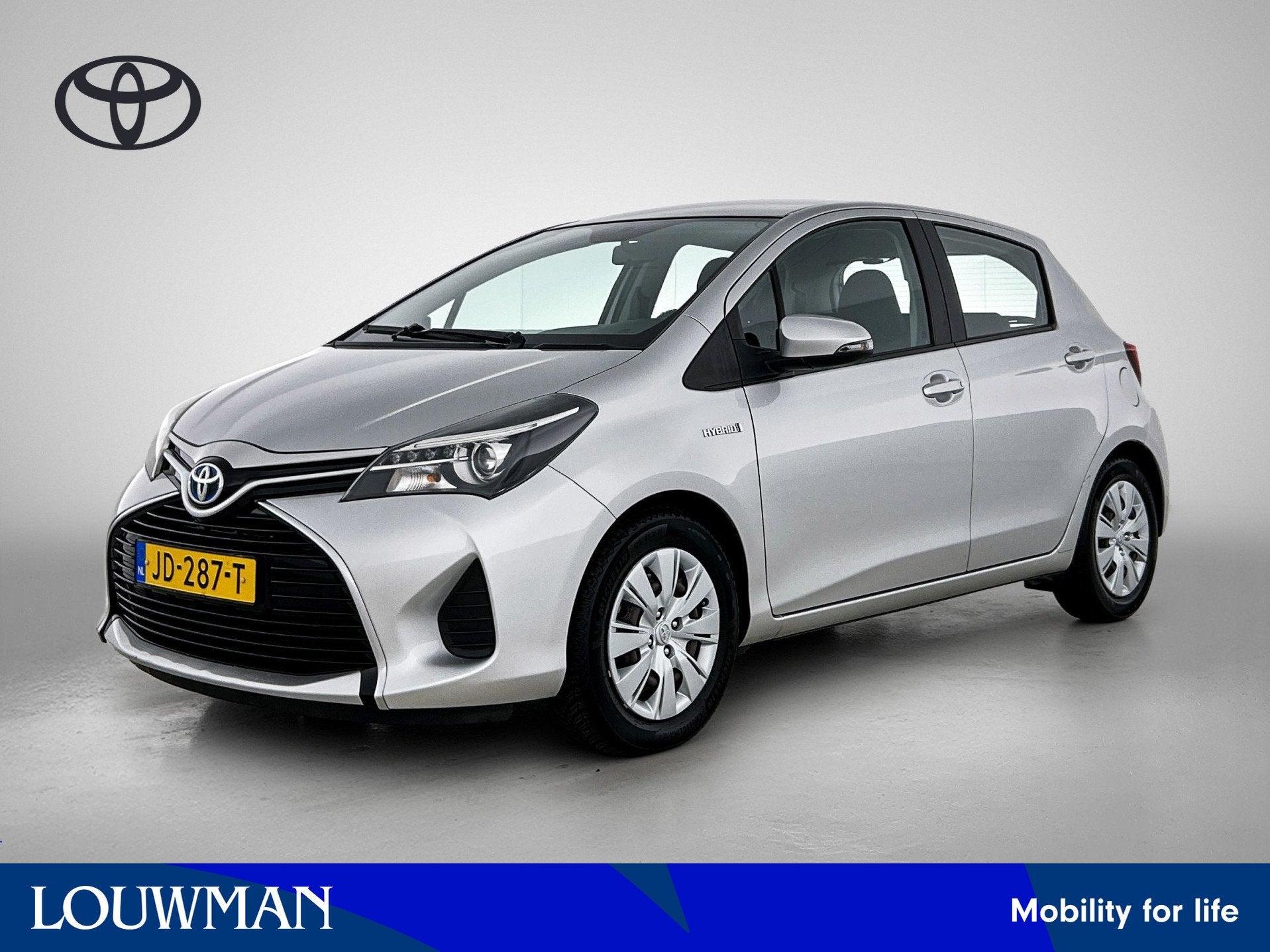 Toyota Yaris 1.5 Hybrid Now (bj 2016, automaat), 12 maanden, Gebruikt, 4 cilinders, Origineel Nederlands