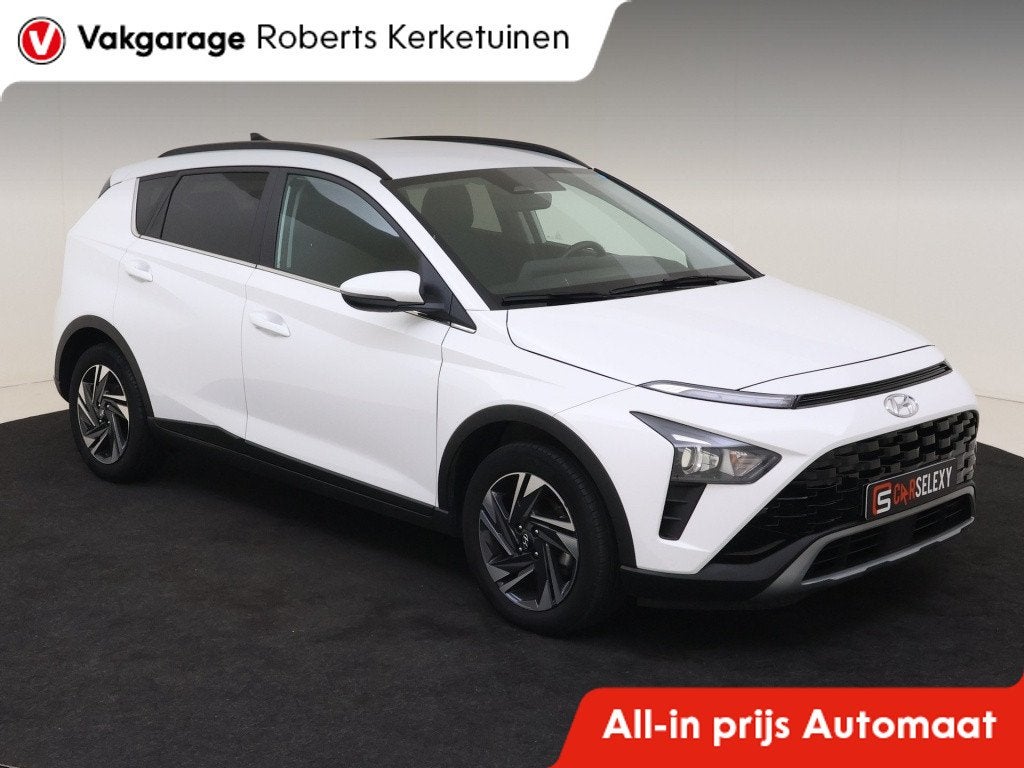 Hyundai Bayon 1.0 T-GDI Comfort 100PK Automaat Carplay Camer, Auto's, Hyundai, 12 maanden, Gebruikt, Euro 6, 100 pk
