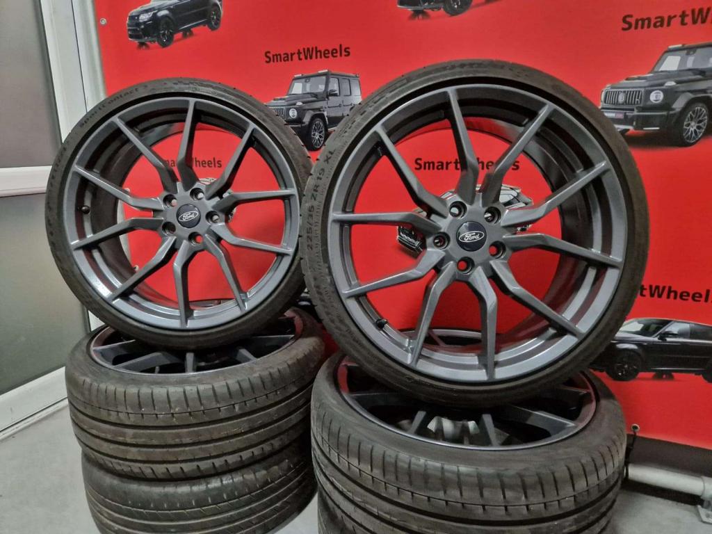 19 inch FORD FOCUS RS ST VELGEN EN BANDEN, Auto-onderdelen, Banden en Velgen, Banden en Velgen, Niet ingevuld, Niet ingevuld, 225 mm