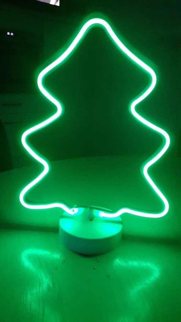Neon kerstboom, Diversen, Ophalen of Verzenden, Zo goed als nieuw