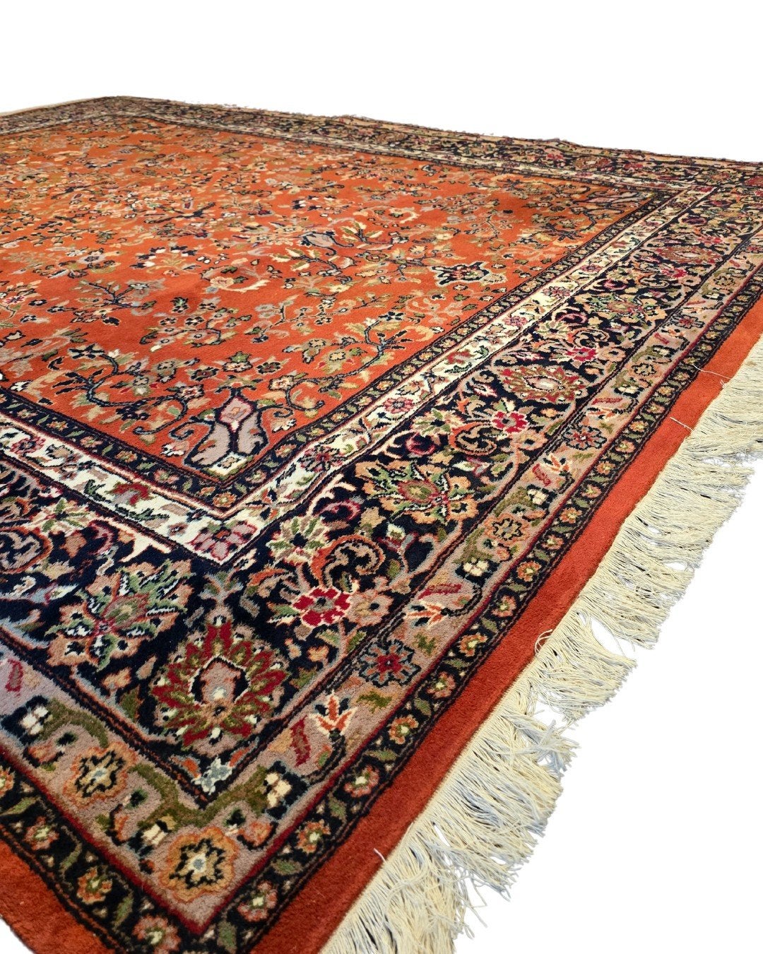 Groot Perzisch tapijt Sarough 350x250 wollen vloerkleed, Huis en Inrichting, Stoffering | Tapijten en Kleden, Gebruikt, 200 cm of meer