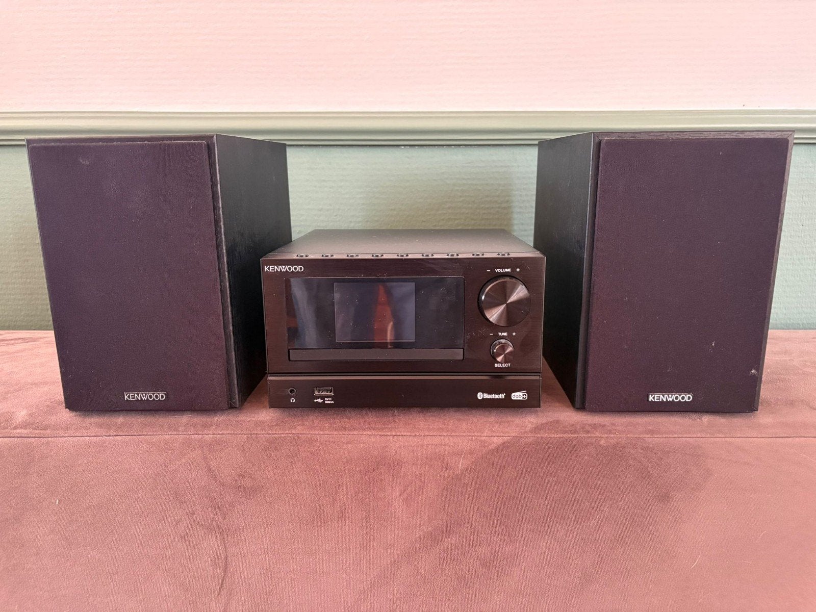 Kenwood M-7000S-B Microset met Bluetooth en DAB+, Ophalen, Zo goed als nieuw, Overige merken, Microset
