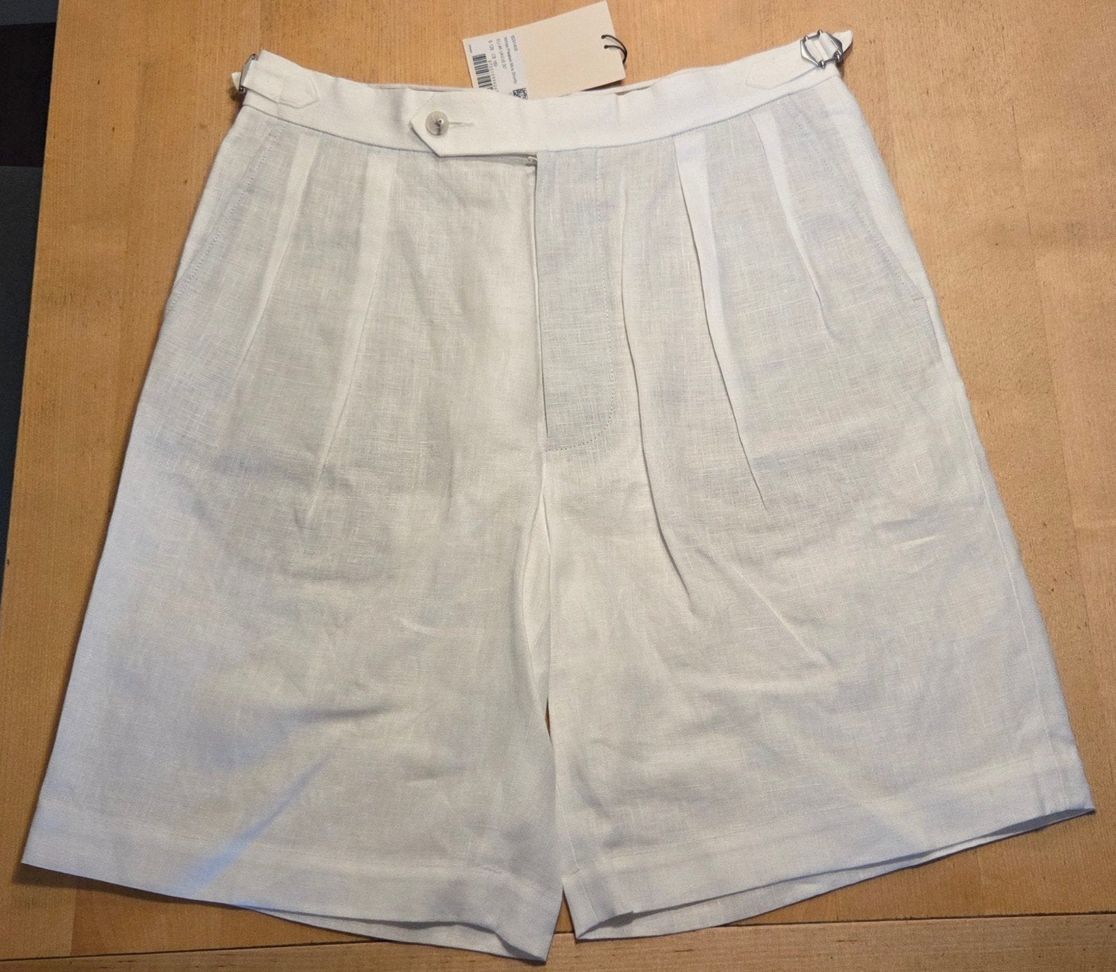 Suitsupply Linnen korte broek maat 46 (S), Ophalen of Verzenden, Zo goed als nieuw, Maat 46 (S) of kleiner