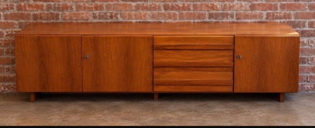 mid-century dressoir jaren 60, Ophalen, Gebruikt, 25 tot 50 cm