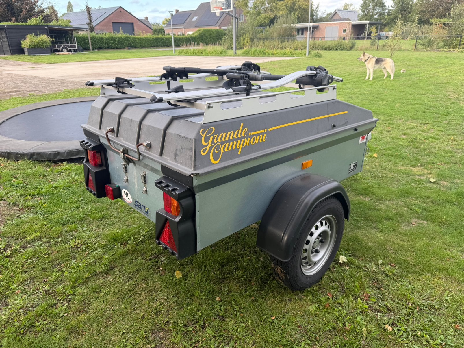 Saris Grande Campioni bagagewagen 153x103x37cm, Auto diversen, Ophalen of Verzenden, Zo goed als nieuw