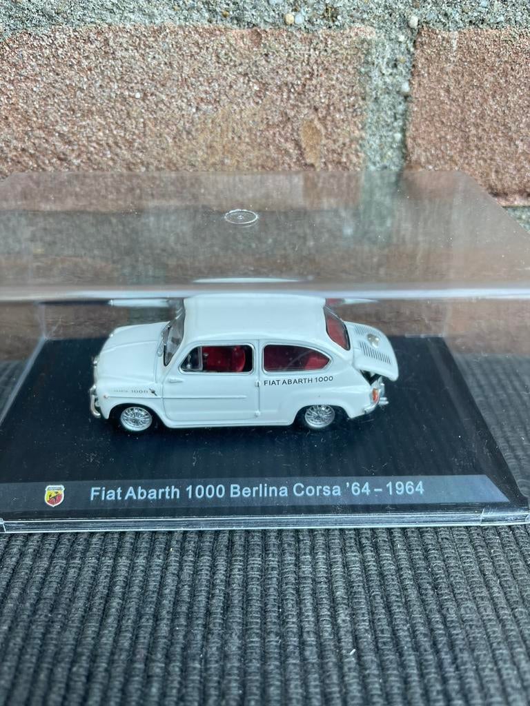 1:43 Fiat Abarth 1000 berlina corsa, Ophalen of Verzenden, Nieuw, Auto, Overige merken