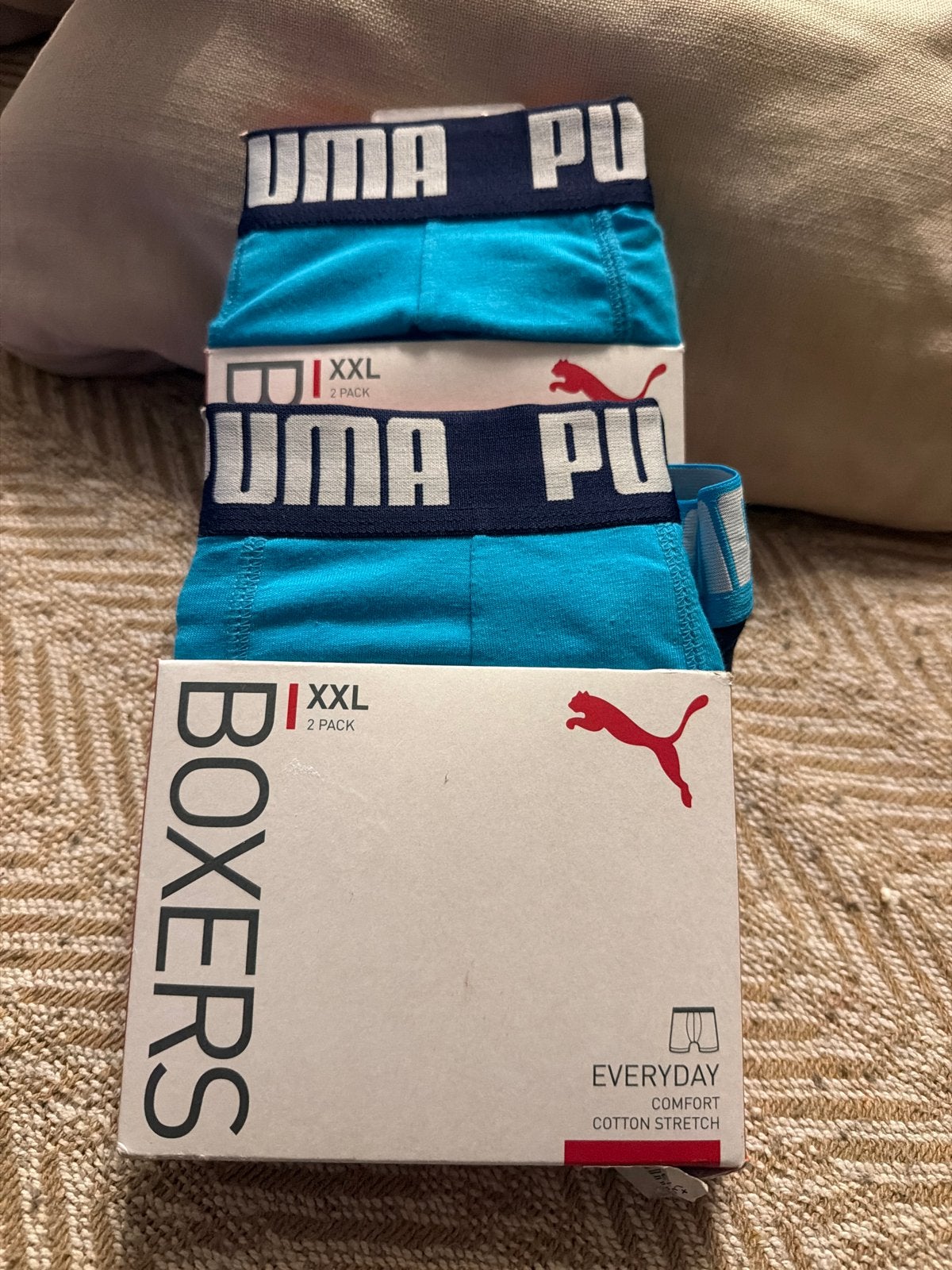 Puma Boxers - 2-pack - XXL - Nieuw, Ophalen of Verzenden, Blauw, Boxer