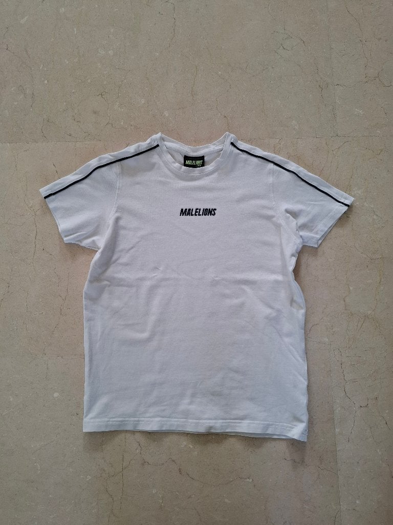Wit t-shirt van Malelions, Malelions, Ophalen of Verzenden, Zo goed als nieuw, Shirt of Longsleeve