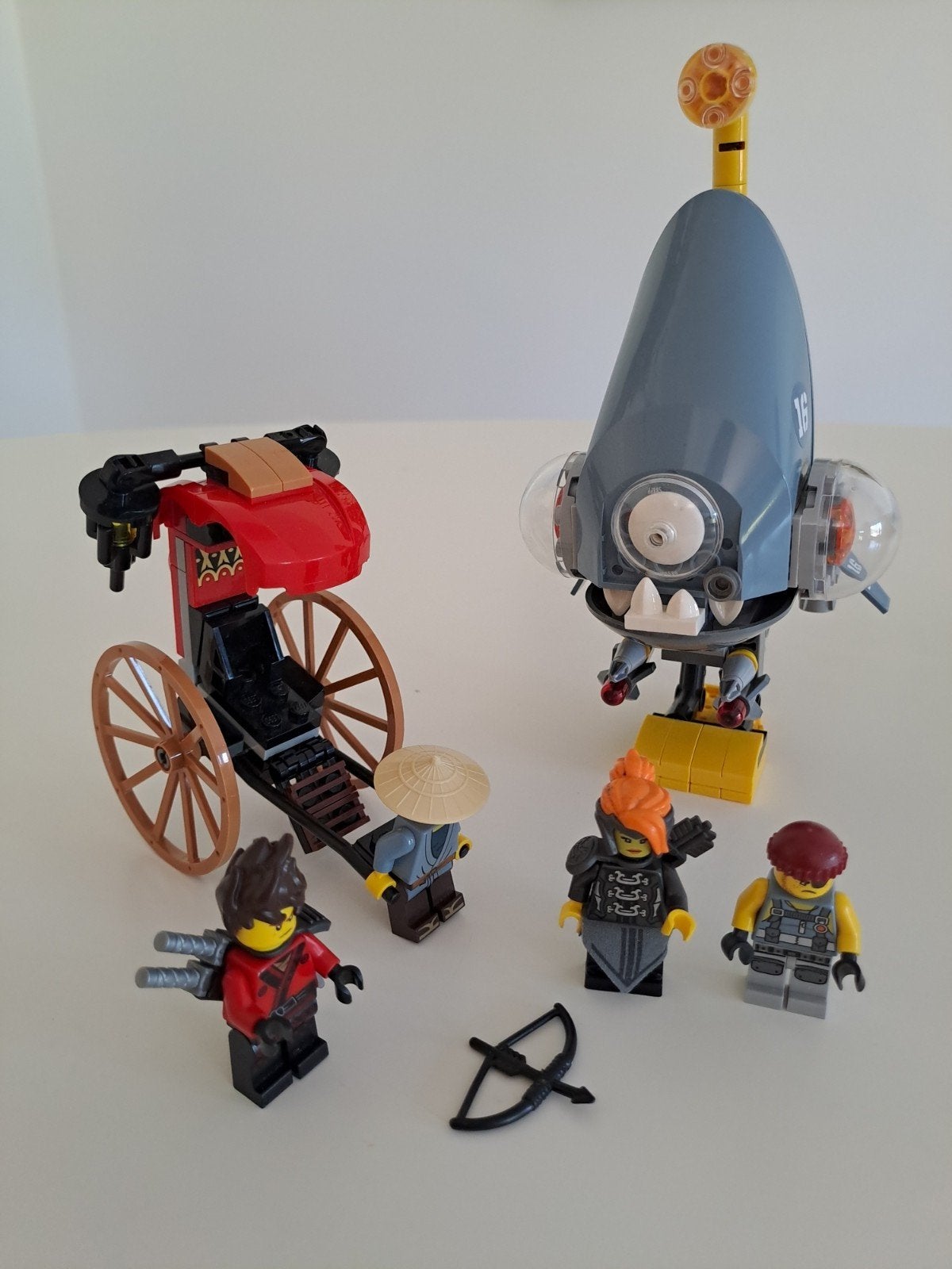 LEGO Ninjago Movie 70629 Piranha Attack met handleiding, Ophalen of Verzenden, Zo goed als nieuw