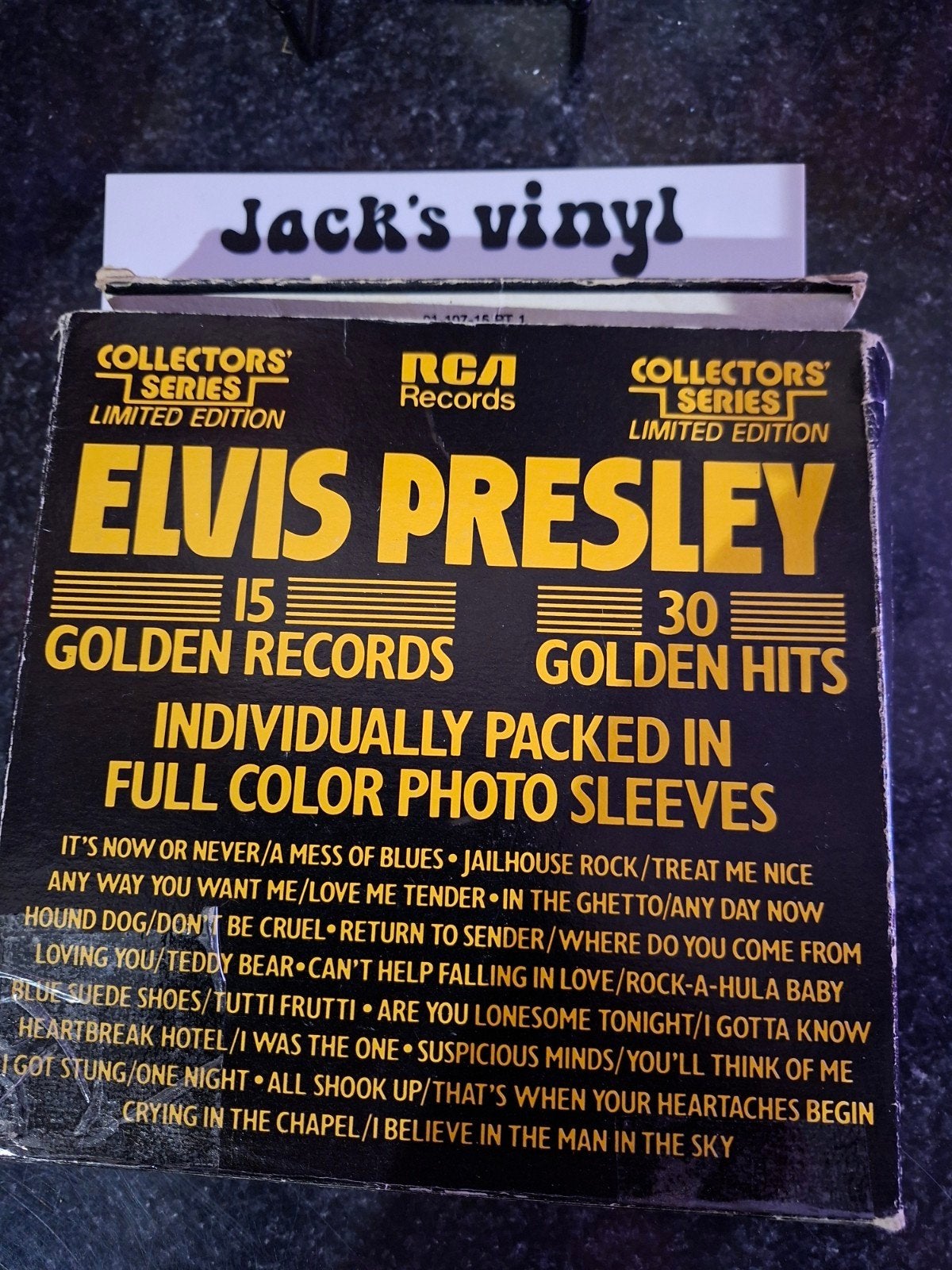 Elvis Presley Collectors Series Limited Edition 15x  1977, Rock, Gebruikt, 7 inch, Ophalen of Verzenden