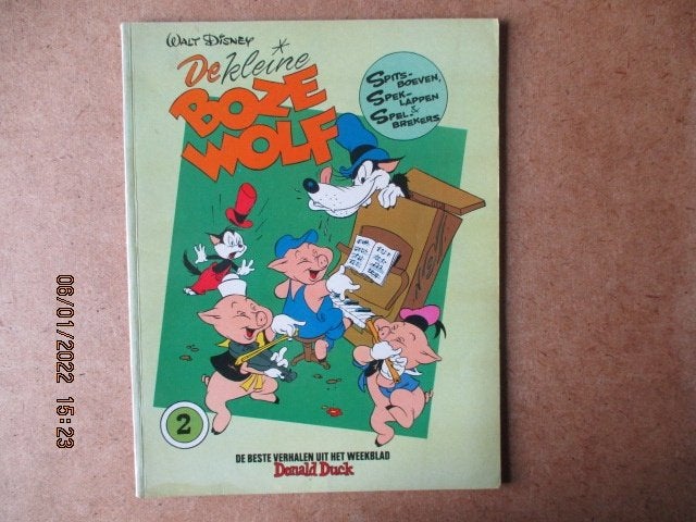 adv5378 de kleine boze wolf, Eén stripboek, Ophalen, Gelezen