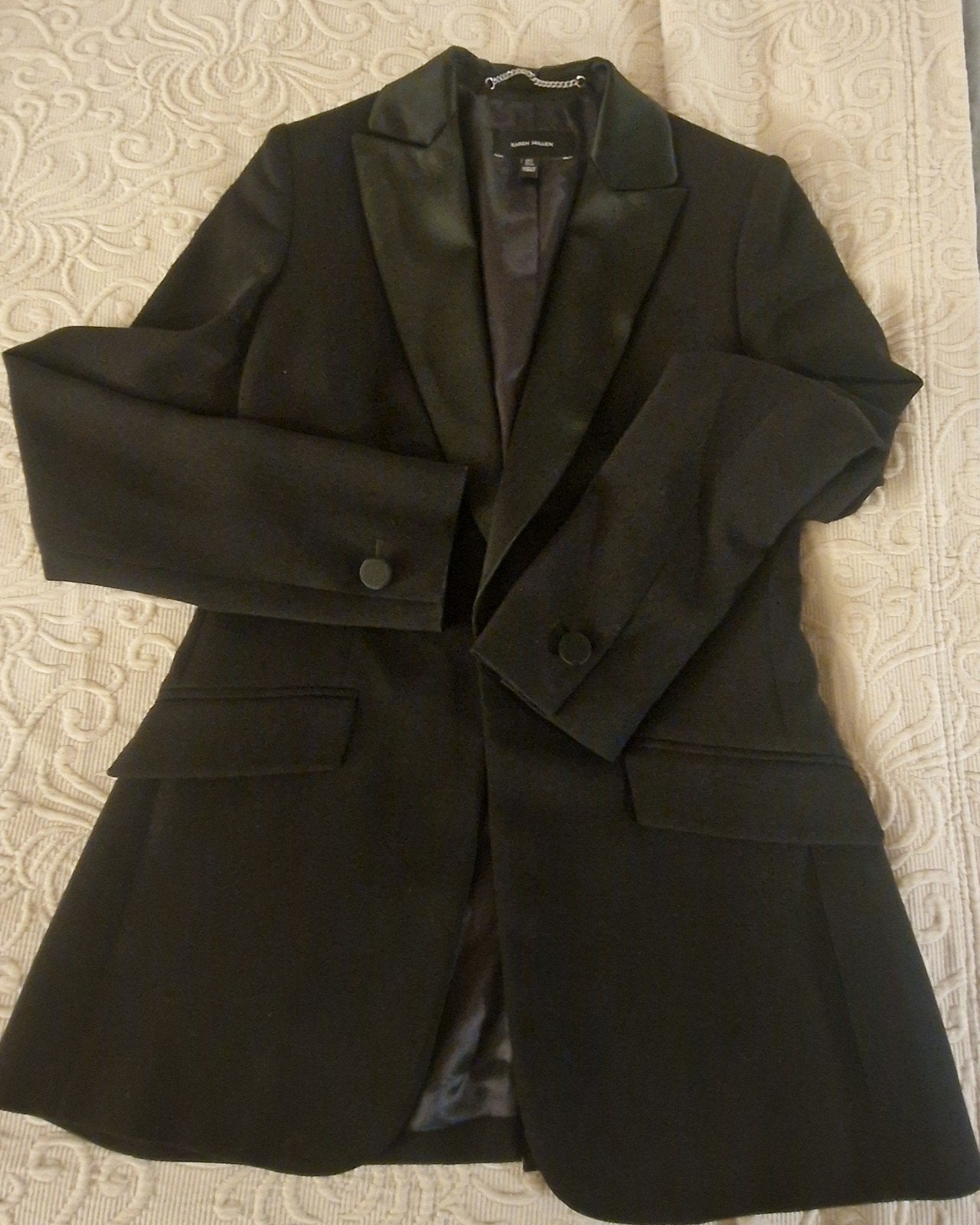 nieuw Karen Millen Zwart Jasje - Maat 34 (XS), Karen Millen, Zwart, Nieuw, Ophalen of Verzenden